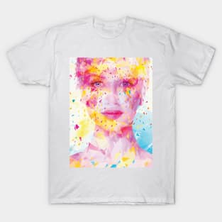 Architonic Abstract Colors Turquoise | Architonic T-Shirt